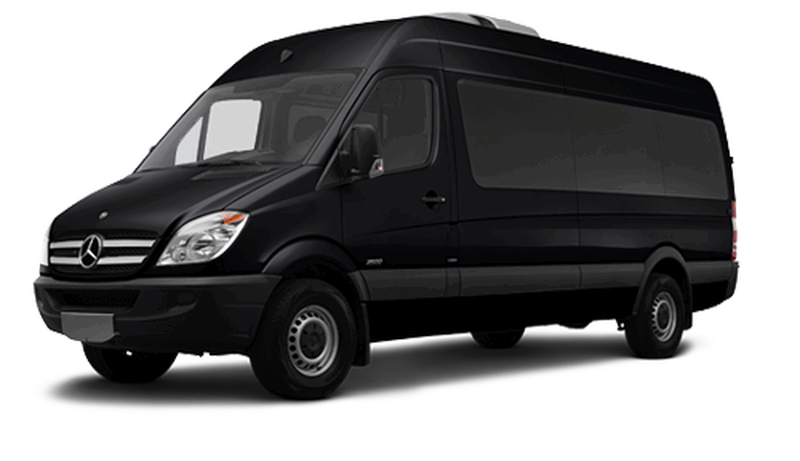 All Quest Mercedes Sprinter van for groups